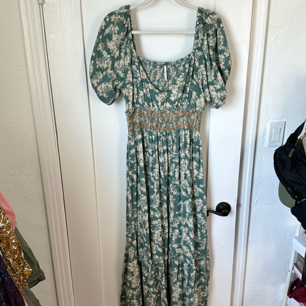 Free People Floral Maxi Dress